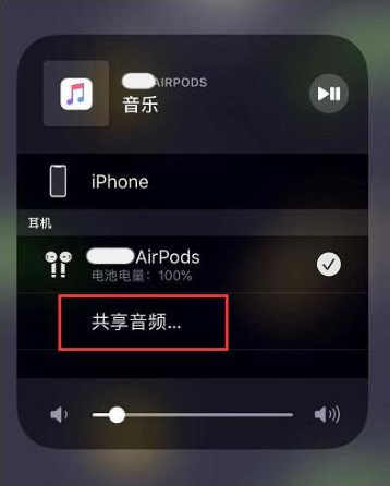 滦县苹果14音频维修点分享iPhone14音频共享设置方法 