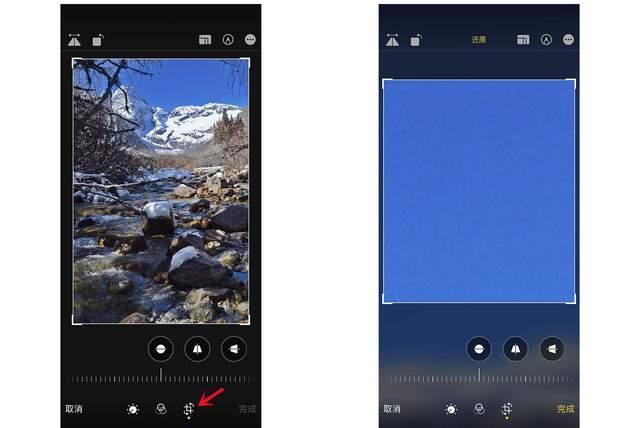 滦县苹果手机维修分享iPhone手机如何使用裁剪功能隐藏照片 