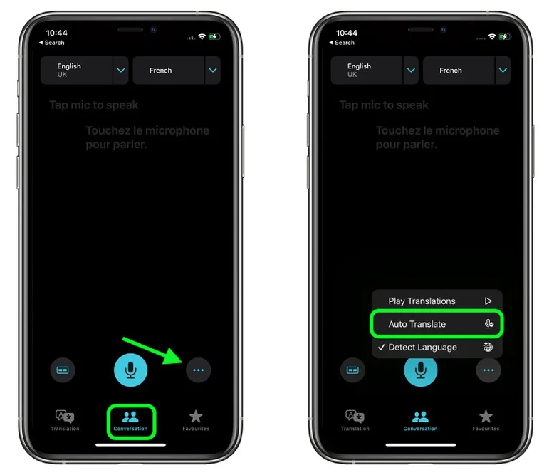 滦县苹果手机维修分享iOS 15 “翻译” App 新改进 